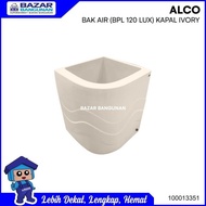 BAK AIR MANDI SUDUT ALCO LUXURY FIBER GLASS 120 LITER 120 LTR IVORY