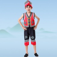 Day Costume Ethnic Costume Boys Girls Strong Ethnic Strong Ethnic Performance Costume Children Minor