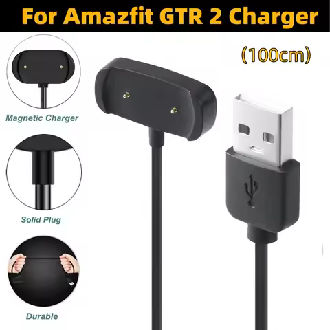 60CM Charger For Amazfit GTR 2/GTR 2e USB Charging Cable For Amazfit GTS 2e/GTS 2 mini Charger