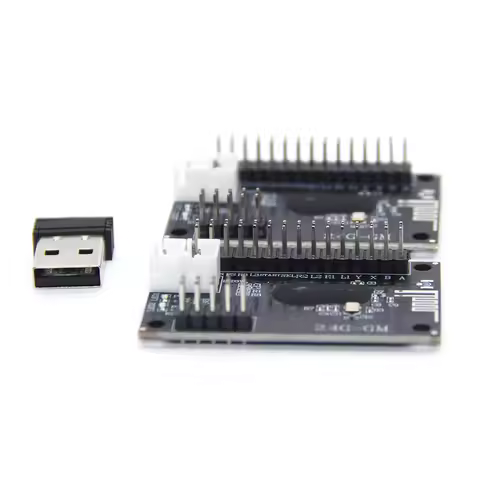 Wireless Arcade USB Arcade Zero Delay Joystick 2 Players Encoder PCB Board For Diy Arcade Game Conso