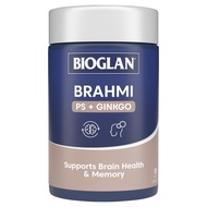 Bioglan Brahmi + PS + Ginkgo Focus 50 Capsules Powerful brain Health supplement