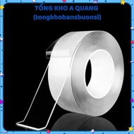 Transparent NANO DOUBLE-SIDED ADHESIVE TAPE - Super Adhesive Double-Sided Tape 3Cm*5M Reusable Water