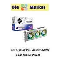 ASRock Intel Arc B580 Steel Legend 12GB OC BK/ WHT