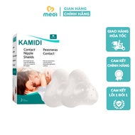 Núm Trợ Ti Kamidi Silicon bảo vệ đầu ngực cho mẹ và hỗ trợ bé