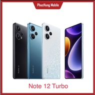 Điện thoại Xiaomi Redmi Note 12 Turbo Chip Snap 7+ Gen 2 Pin 5.000mAh Sạc nhanh 67W.