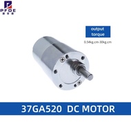 DC 12V 5 To 590rpm 37GA520  Large Torque Eccentric Shaft 37mm 530 24V Gear Motor MAX output torque 3