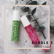 2023 Argania Lip Fuel Bundle 3: Matcha Frappe + Juicy Melon (10% OFF)