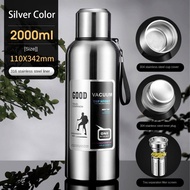 2 liter water bottle all-steel thermos cup 316 stainless steel thermos bottle Vacuum stainless steel