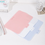 【KC】 Silicone Hair Curling Wand Cover, Non-Slip Flat Curling Iron Insulation Mat ,Hair Straightener Storage Bag Hairdressing Tools 【BK】