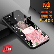 Realme C71 4G Case / C75 Latest/ C75X - Mitra Jaya - Fashion Case Girls Casing hp Case Softcase Hard