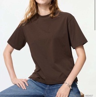 Uniqlo เสื้อยืดผู้หญิงแขนสั้น เนื้อผ้าแอริซึ่ม (AIRism)