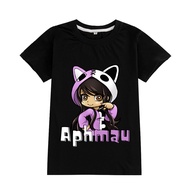 Korea Korea 2026APHMAY Boys Girls Short-Sleeved T-Shirt Children Cartoon Printed Top A939COD WK46