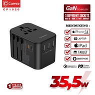 COPPER CP1020 Universal GAN Travel Adapter 355W