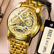 Men's Waterproof Luminous Hollow non-mechanical Luxury Stainless Steel Watch ORUSS 4088 Watches