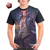 One Piece Shanks Yonkou Anime T-Shirt Code OP-09 Printing