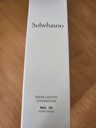 sulwhasoo 雪花秀 輕感霧光粉底液 No.15