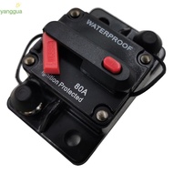 YANGGUA Circuit Breaker Switch, Metal Voltage Protection Circuit Breaker, Overcurrent Protection Rec