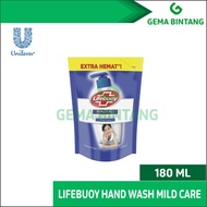 LIFEBUOY SABUN CUCI TANGAN REFILL MILD CARE 180ML - HANDWASH REFILL