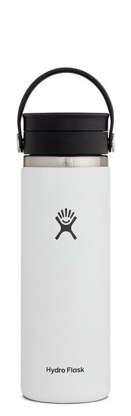 Hydro Flask 20oz旋轉咖啡蓋保溫鋼瓶/ 經典白