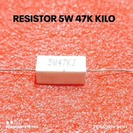 5W 5WATT 47K 47K KILO ROHS CHALK RESISTOR