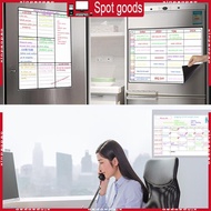XI Magnetic Whiteboard Fridge Calendar Weekly Planner 297x420mm Fridge Memo Board