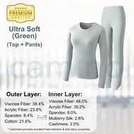 Thick Cashmere Ultra Warm Inner Man Women Winter Thermal Wear Men Winter Long Johns Woman Heatech He