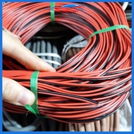 Dây điện đôi đen đỏ 22AWG lõi 0.3mm