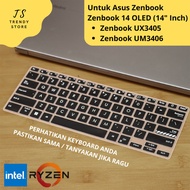 Keyboard Protector Zenbook Q425M UX3405 UM3406 14 OLED Cover Asus Intel and AMD Ryzen