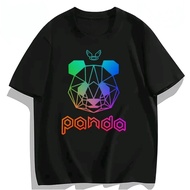 DJ PANDA unisex short-sleeved distro t-shirt