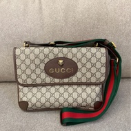 GUCCI雙層虎頭側背包