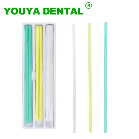 75pcs/Box Dental Polishing Strips Resin Tooth Grinding Sanding Shaping Teeth Whitening Dentistry Abr