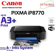Canon PIXMA iP8770 Home/Photo/Office A3 Printer (Pre-order)