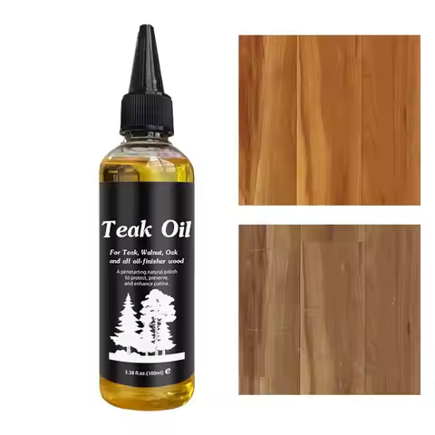 100ml Furniture Oil Wood Polish Furniture Hardwood Polisher Conditioner Non-greasy Wood Care Teak Oi