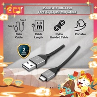 j5create JUCX12B/JUCX12R Type-C to USB 2.0 Cable (1M) - Black/Red