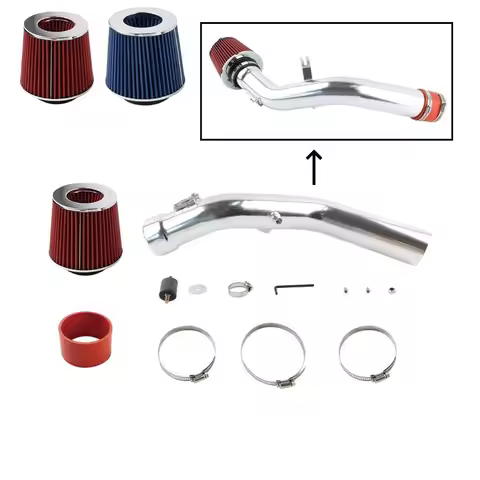 Cold Air Intake Pipe Filter Kit Red Blue For Lexus IS250 2.5L V6 Lexus IS350 3.5L V6 Engine Parts