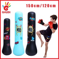 Gaudi Boys' Punching Bag 150/ 120cm - Inflatable Standing Punching Bag - Punching Bag for Training &