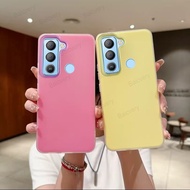 For TECNO POP 5 LTE BD4 Double-layer Matte Smooth Surface Hard Shell