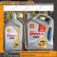 Shell Rimula R4-X Heavy Duty Diesel Engine Oil 15w-40
