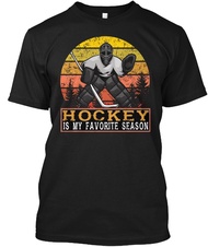 Men T Shirt Hockey is my favorite season vintage tshirt XS-4XL-5XL-6XL