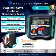 KYORITSU 3007A Insulation/Continuity Tester - New &amp; Original