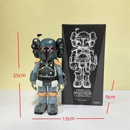 Starwa Black Soldier Collectible Figure Trendy Toy Sz-sujiao-kaws Kaws ของเล่นตัวการ์ตูน ของสะสม ตุ๊
