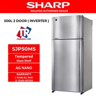 SHARP Inverter Refrigerator 2 Door Fridge (500L) SJP50MS