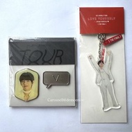 防彈少年團 BTS V Taehyung Keyring Merch MOTS Love Yourself 小卡 周邊