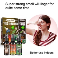 【User-friendly】 Toxic Stinky & Smell From Hell 3pcs Potent Fart Spray 30ml Stink Spray Kit Gag Prank