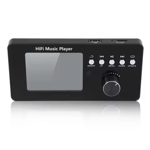 Mini Digital Audio Player 5.1 Channel Output DTS DSD256 Lossless Decoding HIFI Music Turntable ES901