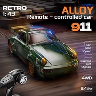 1:43 RC Drift Car with Gyro M/H High-Speed 2.4G 4WD Remote Control Racing Vehicle RTR Electric Deskt