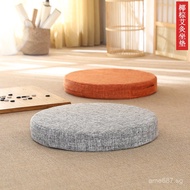 Zen Cushion Sitting Cushion Ground Round Tatami Meditation Cushion Coconut Palm Linen Meditation Cus