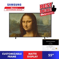[F.ship + GIFT] Samsung LS03B 55" QA55LS03BAKXXM (55LS03B) The Frame QLED 4K Smart Lifestyle TV (2022)