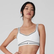 AL Yoga Set Leggings Women Yoga Tops Sports Bra High Waisted Seamless Leggings with Padded Stretchy 