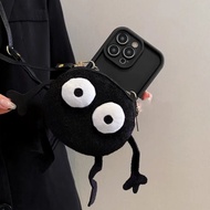 Crosslinked Cartoon Phone Case for iPhone 15Promax 14 12 13 11 Pro iPhone 15 Plus 7 8 Plus Coin Wall